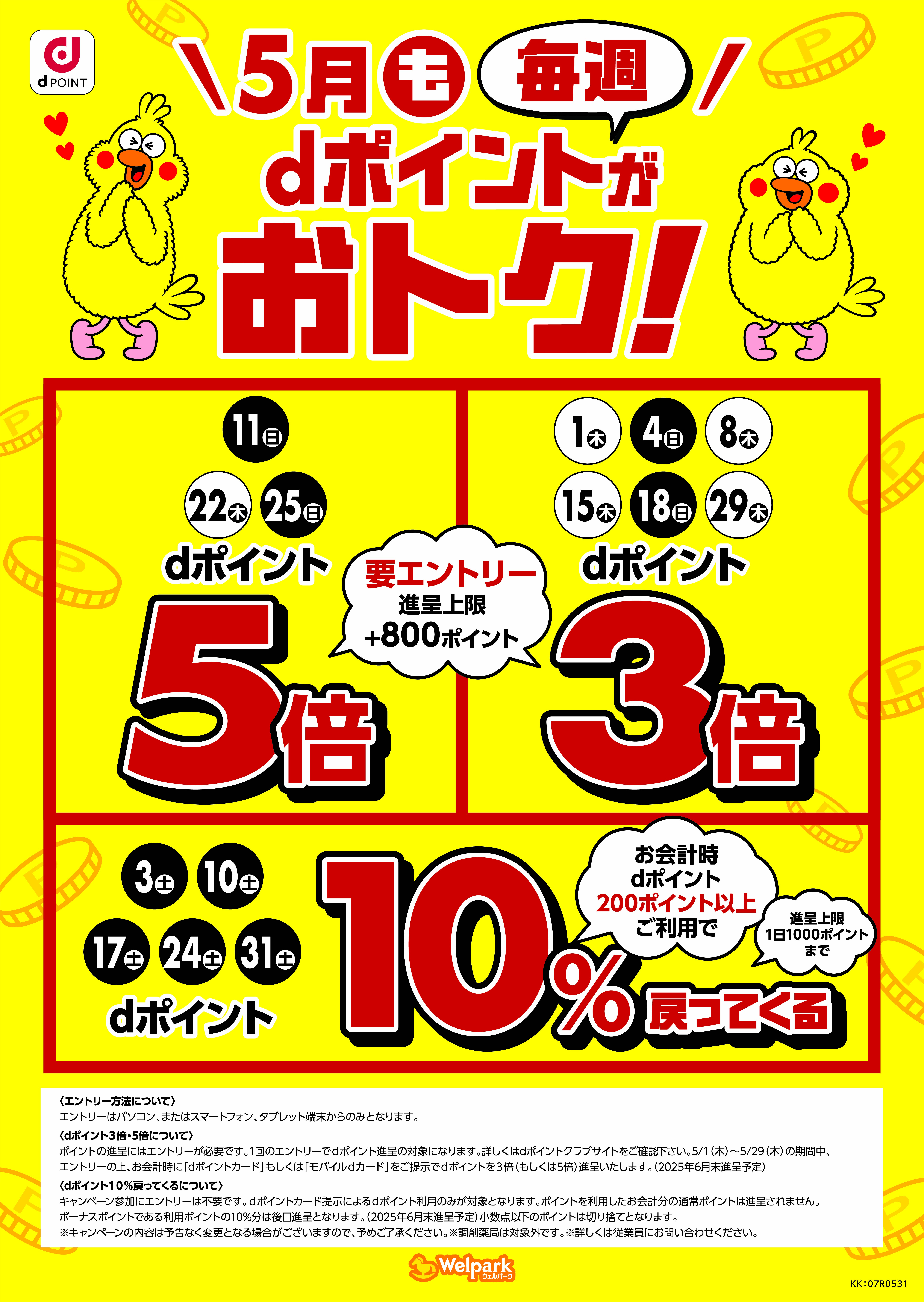 dポイントのオトクな情報