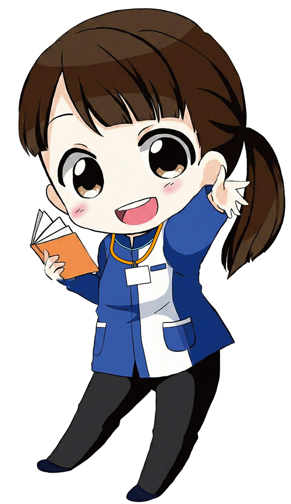 管理栄養士キャラクター右側